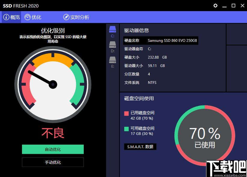 Abelssoft SSD Fresh下载,SDD优化,硬盘检测