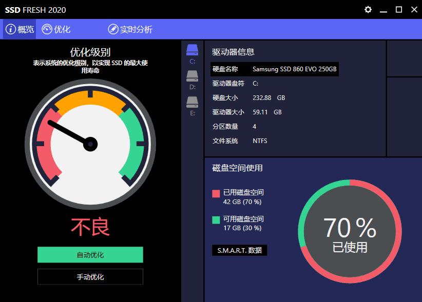 Abelssoft SSD Fresh下载,SDD优化,硬盘检测